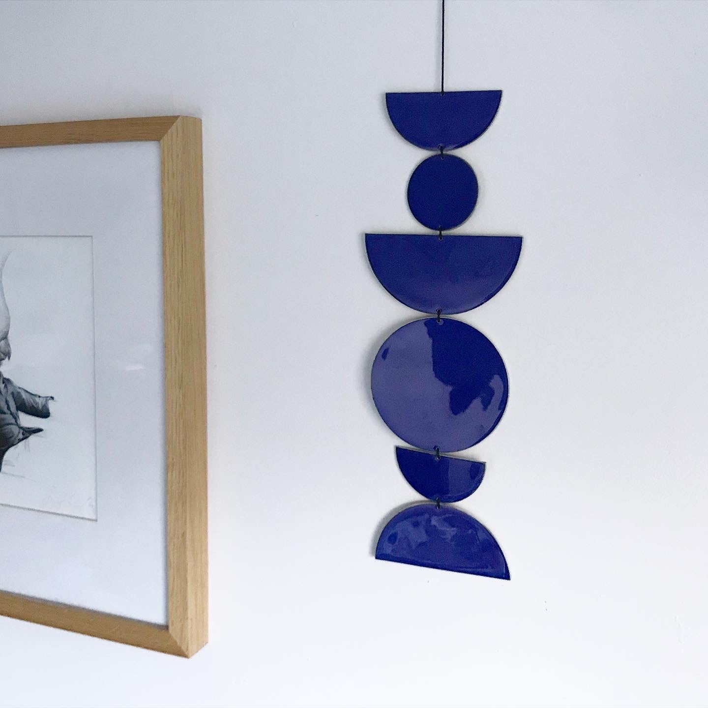 SHAPES Wall Hanging - Azure