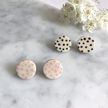 Load image into Gallery viewer, CIRCLE Large Ceramic Earrings
