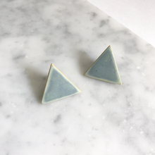 Load image into Gallery viewer, TRIANGLE Epic Ceramic Earrings

