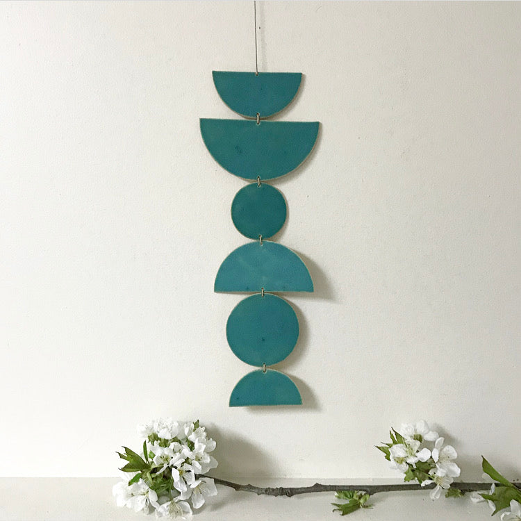 SHAPES Wall Hanging - Turquoise