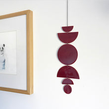 Load image into Gallery viewer, SHAPES Wall Hanging - Ruby
