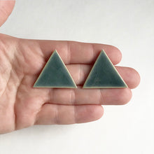 Load image into Gallery viewer, TRIANGLE Epic Ceramic Earrings
