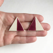 Load image into Gallery viewer, TRIANGLE Epic Ceramic Earrings

