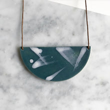 Load image into Gallery viewer, SEMI CIRCLE Ceramic Necklace
