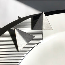 Load image into Gallery viewer, TRIANGLE Epic Ceramic Earrings
