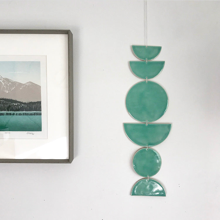 SHAPES Wall Hanging - Mint