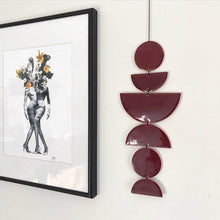 Load image into Gallery viewer, SHAPES Wall Hanging - Ruby
