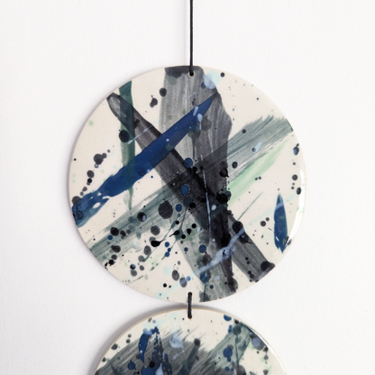 CIRCLES Ceramic Wall Hanging