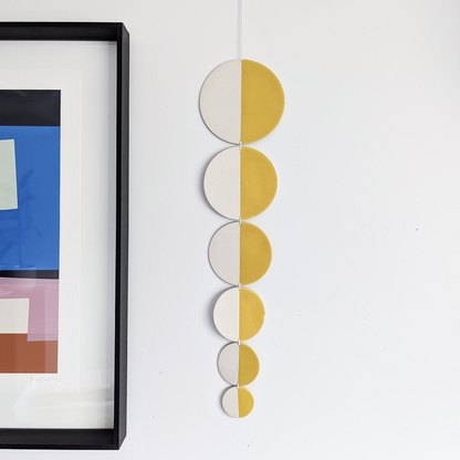 CIRCLES Ceramic Wall Hanging