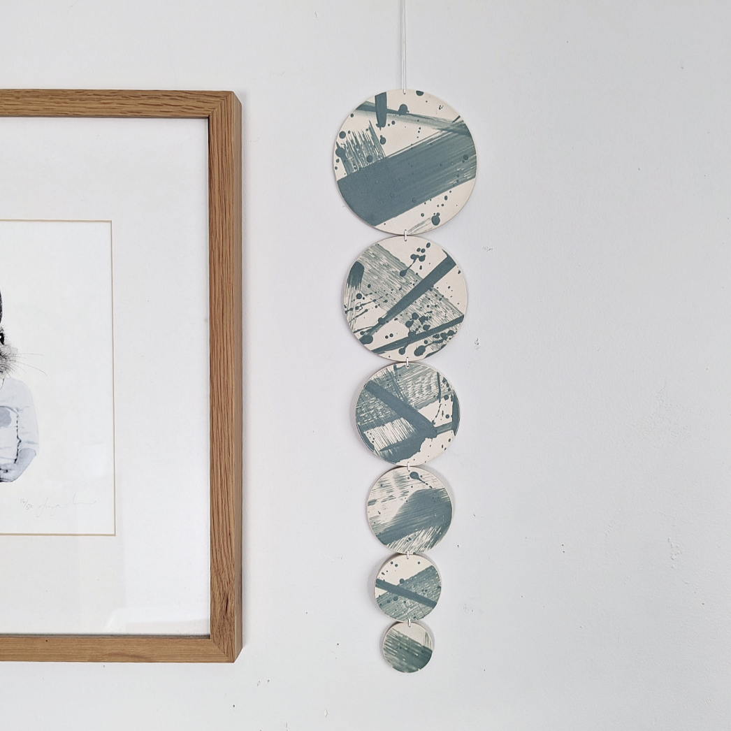 CIRCLES Ceramic Wall Hanging