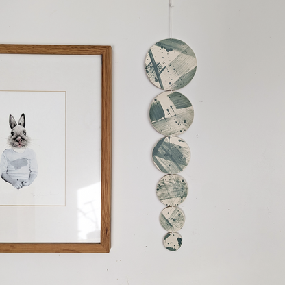 CIRCLES Ceramic Wall Hanging