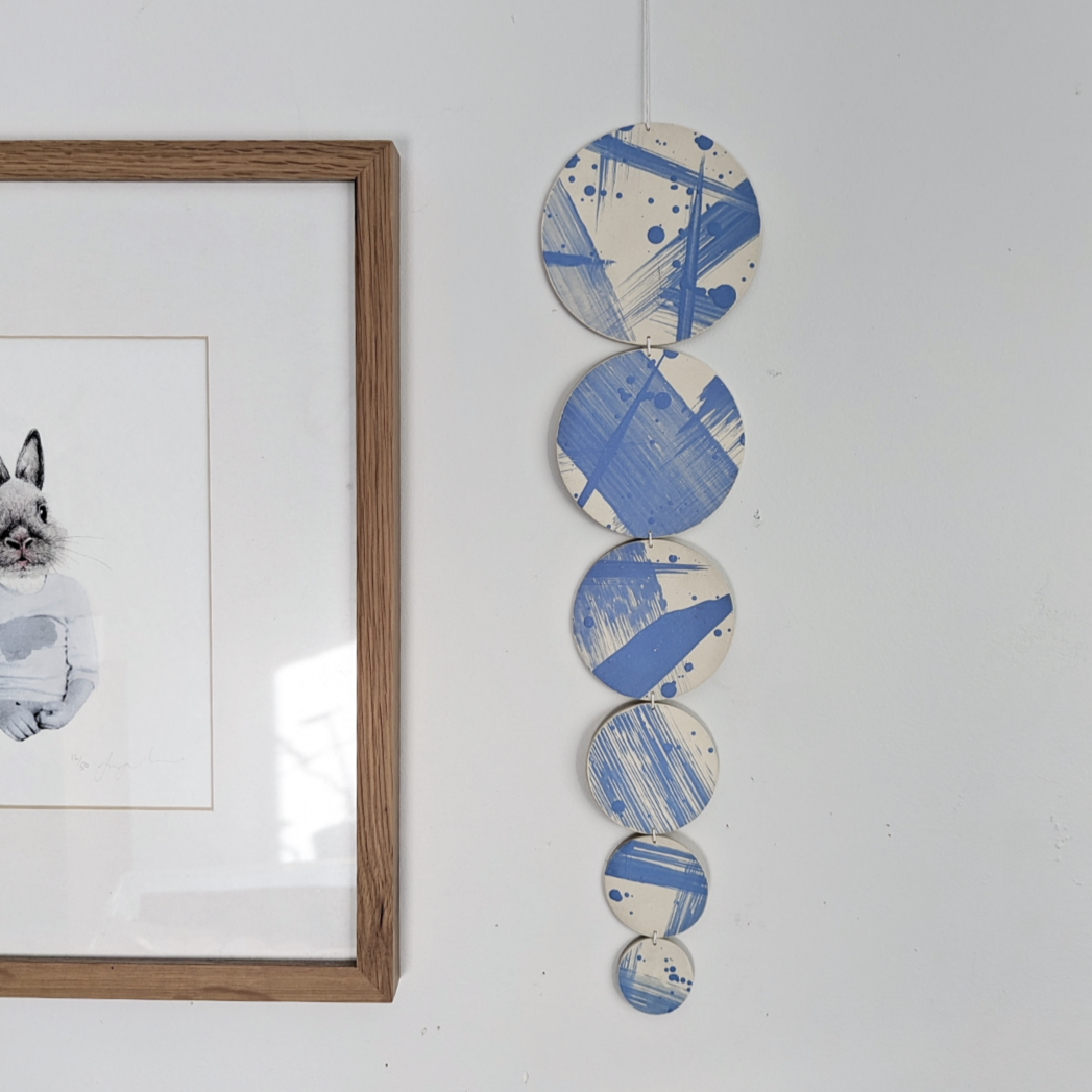 CIRCLES Ceramic Wall Hanging