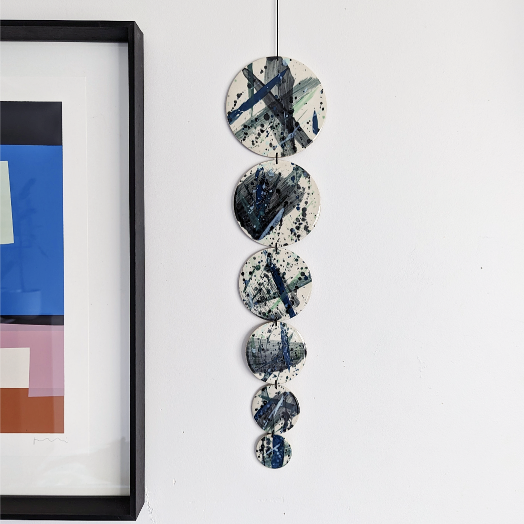 CIRCLES Ceramic Wall Hanging