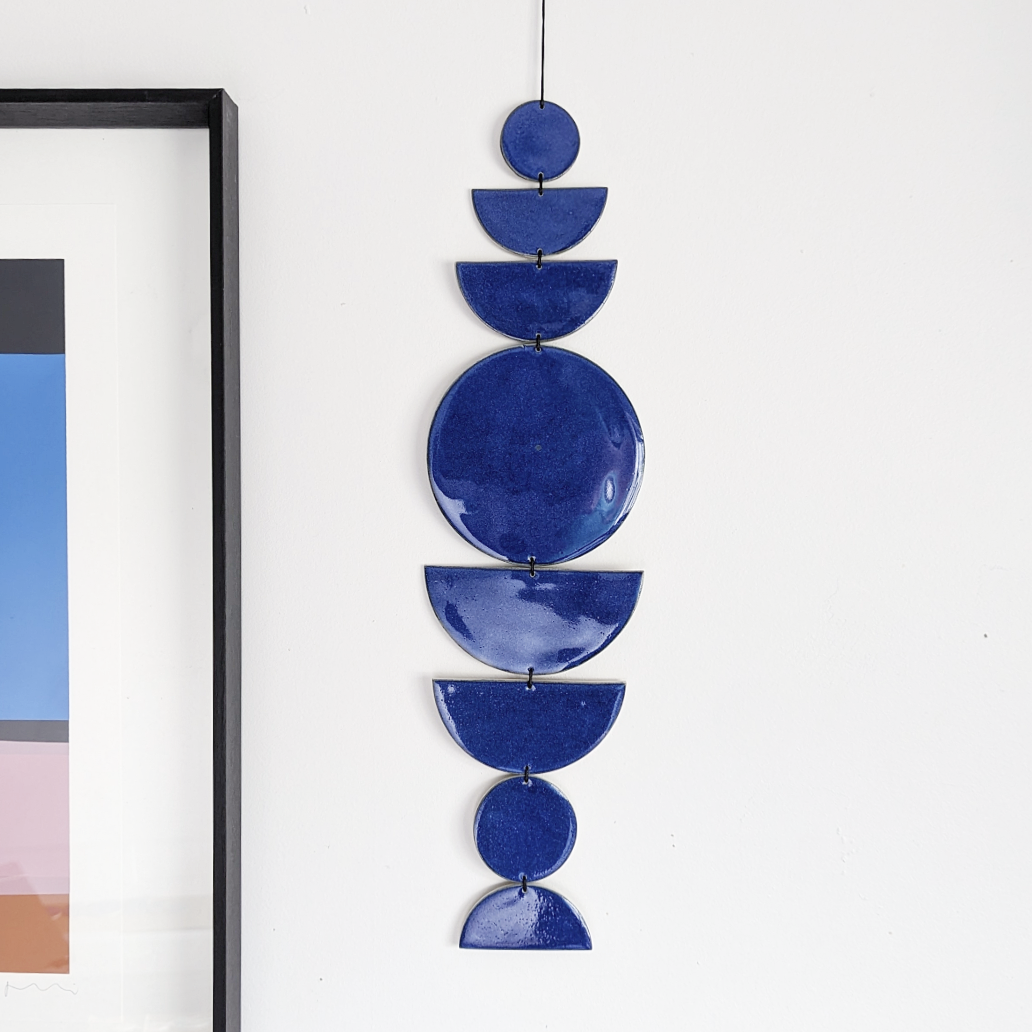 SHAPES Wall Hanging - Azure