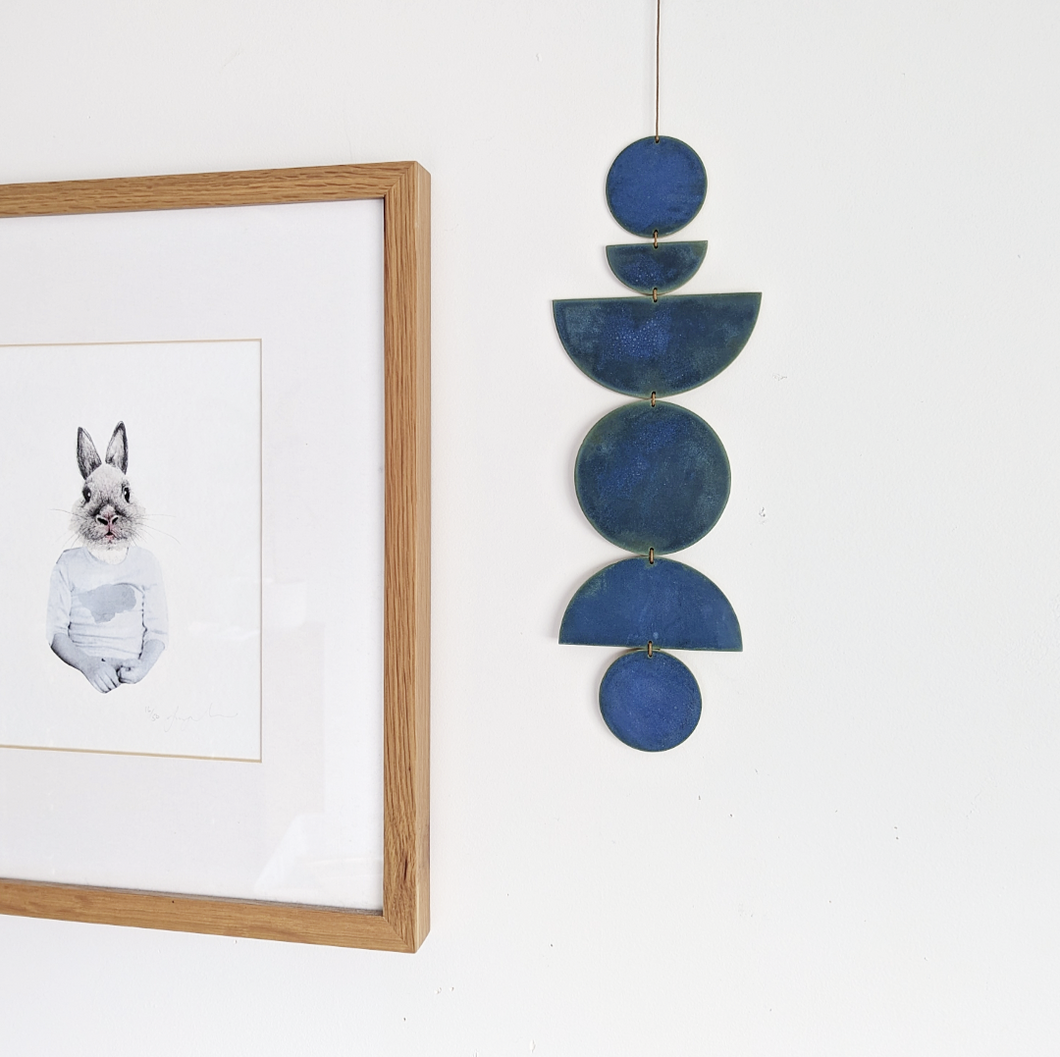 SHAPES Wall Hanging - Blueberry