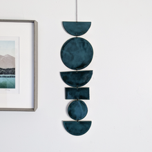 Load image into Gallery viewer, SHAPES Wall Hanging - Emerald Green
