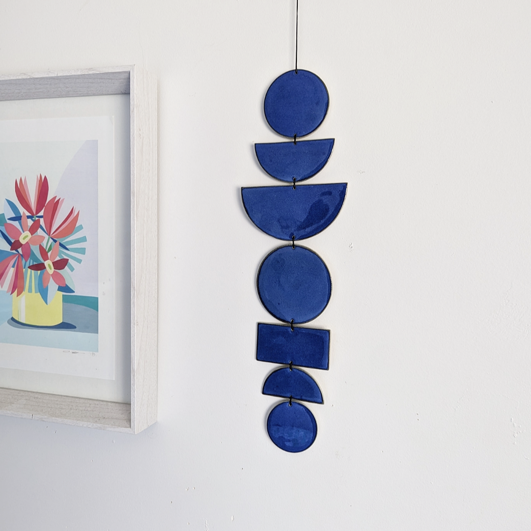 SHAPES Wall Hanging - Azure