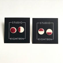 Load image into Gallery viewer, CIRCLE Large Ceramic Earrings
