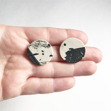 Load image into Gallery viewer, CIRCLE XL Ceramic Earrings
